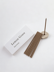 Bâtons d'encens aromatiques naturels et biologiques faits à la main avec sauge blanche et support en bois de santal, artisanat traditionnel - Product Image 3