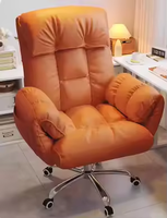 Fauteuil de bureau ergonomique au design moderne, chaise de bureau technologique avec dossier inclinable et pivotante
