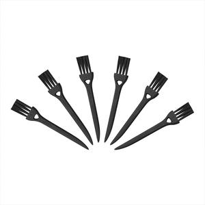 Spazzola per la pulizia del rasoio elettrico portatile da 12 pezzi con setole in Nylon, spazzola elettrica per spolverare il rasoio - Product Image 3