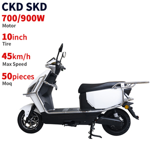 Moto électrique de <span class=keywords><strong>course</strong></span> CKD EEC 10 pouces avec batterie amovible, 700/900W, vitesse 45 km/h, cyclomoteur électrique avec pédales - Product Image 2