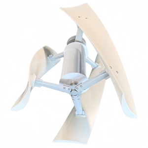 Équipement de production d'énergie éolienne à axe vertical 100W hors réseau avec démarrage progressif - Product Image 3