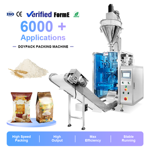 Fully Automatic Vertical Flour Packing Filling Machine Cake Mix Powder Packing Machine Vffs 500g 1kg 2kg Weighing - Product Image 1