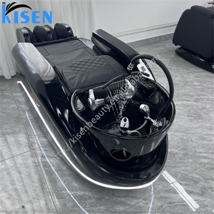 KISEN Modern Luxury Salon Furniture Fully Intelligent Shampoo <b>Bed</b> Nursing Body Therapy Head SPA Circulation Massage Shampoo <b>Beds</b> - Product Image 1