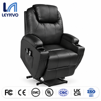 Salon coréen inclinable fonction canapé massage électrique puissance ascenseur fauteuil inclinable pour personnes âgées