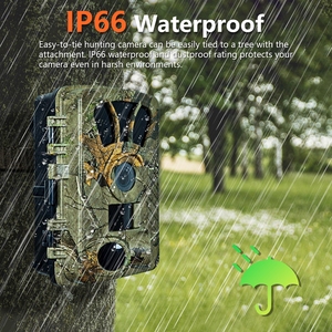 New <span class=keywords><strong>Forest</strong></span> 5K Wifi Cámara de caza 120 ° Gran angular 60MP Rastro de caza Cámara de juego al aire libre con aplicación - Product Image 6
