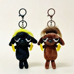 HECION Llavero de Peluche de Perro Chihuahua con Movimiento, Muñeco de Peluche Creativo, Colgante para Bolso, Adorno Colgante para Bebé, Accesorio - Product Image 1
