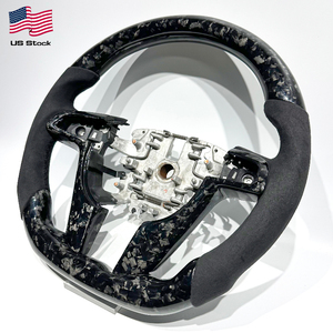 Volante de Carreras de Fibra de Carbono y Gamuza Sin Agarre, Apto para G8 VE SS - Product Image 1