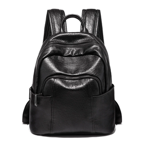 Wholesale PU Leather <b>Backpack</b> Purse for Women, Fashion Multipurpose Handbag, Student School Bag & Travel <b>Backpack</b> - Product Image 6