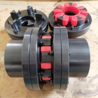 Accouplement à mâchoires à dégagement rapide, double structure, en acier et aluminium, flexible, pour connexion d'arbre de pompe et de moteur
