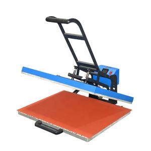 Manual plana grande impressão tamanho calor imprensa máquina alta <span class=keywords><strong>press</strong></span>ão roupa impressão ferramenta - Product Image 1