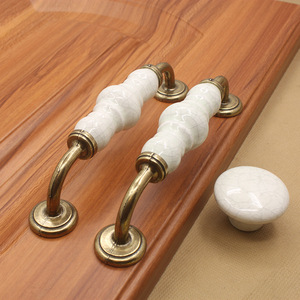 Haute qualité en céramique champignon luxe poignée <span class=keywords><strong>bouton</strong></span> réglable pour chambre Villa Offre Spéciale <span class=keywords><strong>porcelaine</strong></span> cuisine meubles <span class=keywords><strong>porte</strong></span> tirer pour - Product Image 6