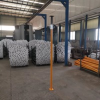 Poteau de support réglable en acier pour coffrage, robuste, pour la construction et le soutènement
