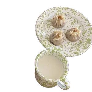 Batterie de cuisine de 8cm de haute qualité, vente en gros d'usine d'assiettes <span class=keywords><strong>et</strong></span> tasses en émail avec logo personnalisé pour les campeurs - Product Image 3