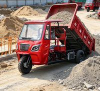 Tricycle électrique à trois roues et à cinq roues, moto ouverte, camion à benne basculante pour usage agricole et domestique, camion à essence, camion de transport de marchandises, vente chaude transfrontalière