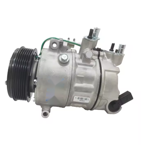 Nouveau <span class=keywords><strong>compresseur</strong></span> de climatisation automatique 12V pour VW Teramont CC <span class=keywords><strong>Tiguan</strong></span> à faible vibration pour siège Porsche pour véhicules Mercedes-Benz FAW - Product Image 1