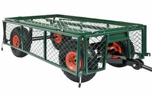 Carrello da giardino pesante carriola rimorchio Festival camion grande 350kg - Product Image 4