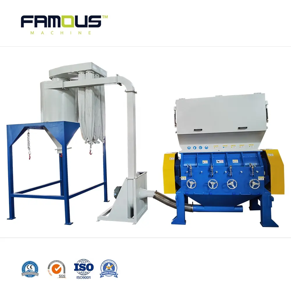 Afval Pet-fles Cutter Plastic Afval Pallet Crusher Machine Voor Verkoop