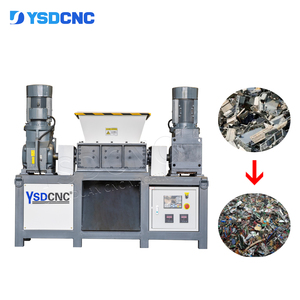 Mini đôi trục phế liệu kim loại Shredder điện tử chất thải phẳng máy tính xách tay máy tính xách tay băm nhỏ Máy - Product Image 5