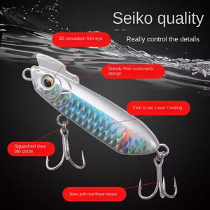 Lápiz de velocidad de tiro largo Ott pequeño, material de una boca, simulación 3D, revestimiento láser, Fondo de <span class=keywords><strong>libro</strong></span> de plástico antioxidante, nuevo para <span class=keywords><strong>carpa</strong></span> - Product Image 5