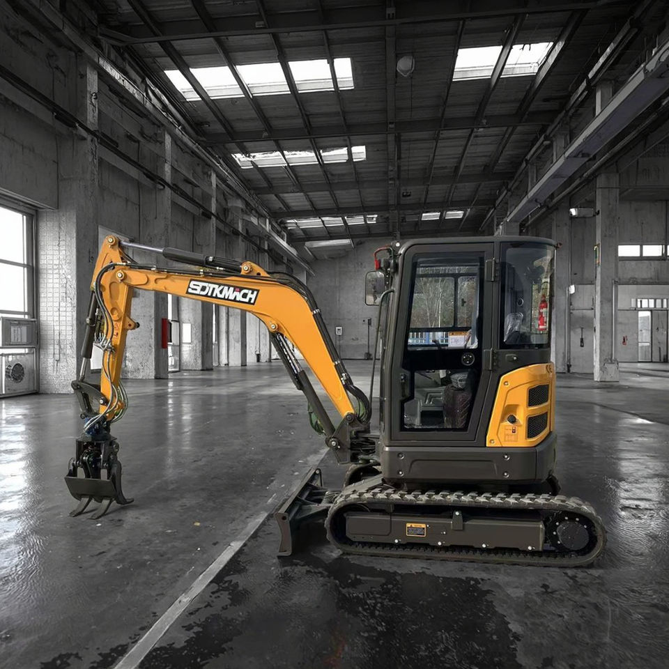 EPA Euro5 Certified Mini Crawler Excavator 3.5 Ton for Engine Hydraulic ...