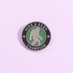 เข็มกลัดเคลือบรูปการ์ตูนบิ๊กฟุตเครื่องประดับแฟชั่นสำหรับเพื่อน - Product Image 4