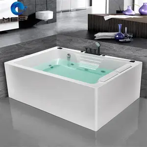 2023 grande baignoire acrylique de massage bain à remous pour 2 baignoires de massage en gros