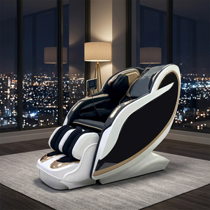Fauteuil de massage de luxe 8D à gravité zéro avec commande vocale IA, massage complet du corps, chauffage et système musical Bluetooth - Product Image 1