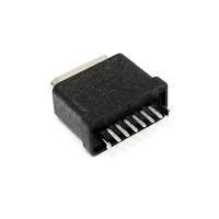 Connecteur USB TYPE-C connecteur 6P prise verticale DIP prise femelle étanche avec anneau étanche H = 10mm