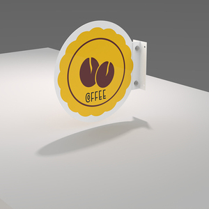 JH-Mech Blade segno con un rivestimento in polvere opaca di alta qualità vernice a parete lama segno per galleria <span class=keywords><strong>Cafe</strong></span> <span class=keywords><strong>Store</strong></span> - Product Image 3