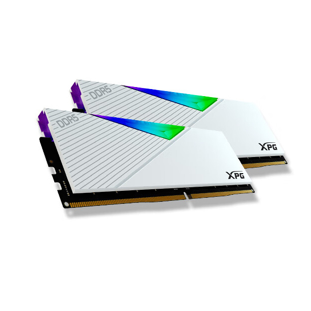 Данных XPG longyao LANCER DDR5 6000 МГц 16G * 2 настольный компьютер глазури белый Gaming Keyboard RGB флеш-накопитель карта памяти ram оперативной памяти компьютера