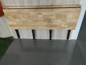 Mesa <span class=keywords><strong>DE</strong></span> <span class=keywords><strong>TRABAJO</strong></span> <span class=keywords><strong>DE</strong></span> METAL <span class=keywords><strong>plegable</strong></span> montada en la <span class=keywords><strong>pared</strong></span> 48 pulgadas - Product Image 5