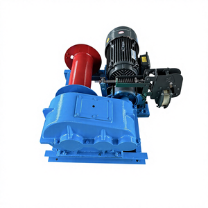 รอกสลิงเหล็กสำหรับงานหนัก พร้อมมอเตอร์ไฮดรอลิก ควบคุมแบบไร้สาย สำหรับงานก่อสร้าง/เรือ/เครน (งานเหมือง/งานทางทะเล/สะพาน) - Product Image 3