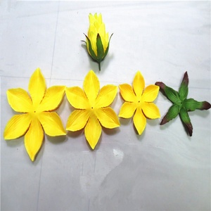 Pétales de roses artificielles en soie, 500 pièces, fausses fleurs, pour un mariage, coloré - Product Image 5