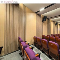 Panneau de diffusion de traitement acoustique d'espace de matériaux d'insonorisation de salle de conférence pour l'isolation et la réduction phonique