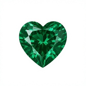 Émeraude de laboratoire taille Asscher, pierre libre pour la fabrication de bijoux, gemme verte, traitements créés en laboratoire par chauffage, Jaura Jewels certifiée - Product Image 5