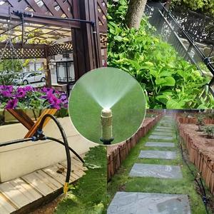 Sistema de Riego Universal de Cobre, Juego de Microaspersores de 8 mm, Ajustable 360 Grados, Kit de Riego de Jardín de Conexión Rápida - Product Image 4