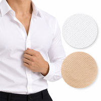 Cache-tétons jetables non tissés blancs de 4,5 cm pour hommes, invisibles et discrets, autocollants de poitrine pour chemises blanches, usage quotidien, OEM