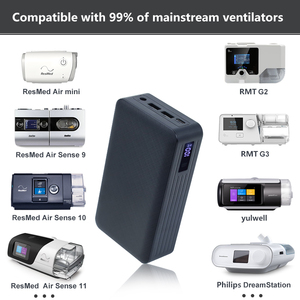 2025 nouvelle banque d'alimentation 80W CPAP Powerbank Machine Powerbank alimentation de secours Compatible avec ResMed <span class=keywords><strong>AirSense</strong></span> <span class=keywords><strong>11</strong></span> - Product Image 3
