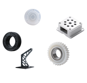 Servicios de perforación CNC personalizados para piezas de engranajes industriales de plástico POM - Product Image 1