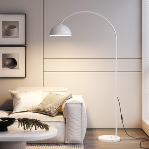 Lampe sur pied décorative de luxe en marbre nordique pour chambre à coucher, hôtel, salon, lampe sur pied moderne pour salon - Product Image 3