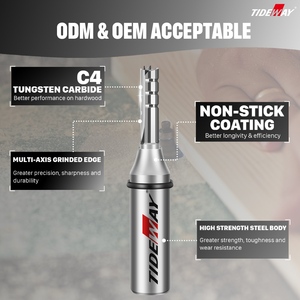 เครื่องกัดร่องคาร์ไบด์สำหรับงานไม้, เครื่องกัดเซาะร่องสำหรับงานไม้ - Product Image 3