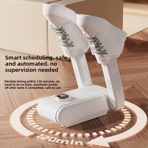 Séchoir à chaussures domestique, séchoir à chaussures portable à température constante pour dortoir, séchoir à chaussures déshumidifiant et désodorisant, séchoir à chaussures pliable sma - Product Image 4