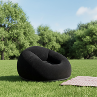 Chaise de canapé gonflable sphérique pliable en gros | Chaise sphérique de loisirs en plein air pour le camping et le salon