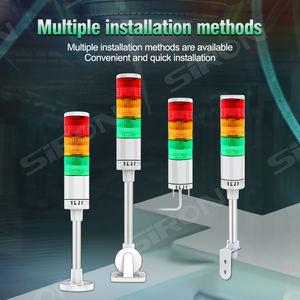 Siron D042 LED tín hiệu đèn Series 5 tầng đáp ứng nổi bật ánh sáng hạt bảo vệ môi trường CE công nghiệp tín hiệu ánh sáng - Product Image 5