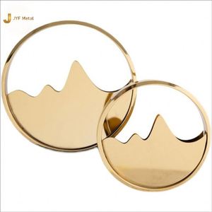 EX598 PVD Color Stainless Steel <b>Decorative</b> <b>Screen</b> for Luxury Hotel Interior Design Project - Product Image 3