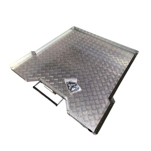 Vassoio per Cassone in Alluminio Argento per Ssangyong Musso Sports <span class=keywords><strong>Rexton</strong></span> Pickup, <span class=keywords><strong>Dimensioni</strong></span> Standard Piccole - Product Image 5