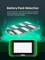 Escáner de Diagnóstico Automotriz Completo D80 Pro para Gasolina, Vehículos Eléctricos, Camiones Ligeros Diésel de 12V, Programación TPMS, Herramienta CAN FD