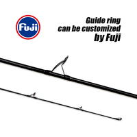 OEM tongkat pancing pabrik pemasok kekuatan tinggi Fuji aksesoris karbon tongkat ikan 2 Piece 9ft 10ft memancing 12ft 13ft batang ikan mas