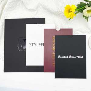 Luxury Black Matte Envelope Logo <b>Gloss</b> A5 Gift Card Envelope Cutting Die - Product Image 2