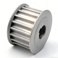 Pabrik Manufaktur Pulley Timing HTD 3M 5M 8M 30T, Mesin CNC, Custom H7 Bore Keyway, Aluminium Baja, OEM ODM